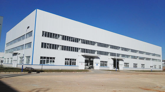 현대 산업용 라그레 스판 가벼운 철강 구조 공장