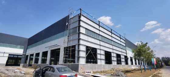 전공식 철강 구조물 창고 Q355 사용자 정의 크기 50 년 수명