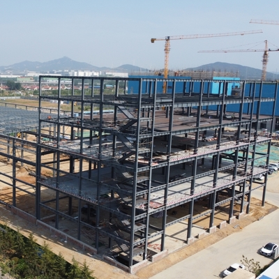 H형강을 사용한 철골 구조 창고 건물 50년 수명