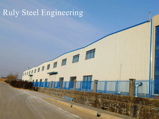 ASTM A36 Lightweight Multi Spans Steel Structure Warehouse