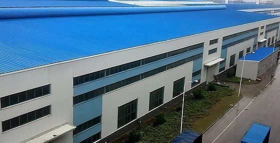 전공제철 프레임 대형 금속 셰드 작업실 건설