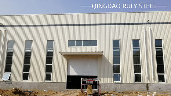 고품질 맞춤형 건설 철기 프레임 디자인 높은 바람 저항/구조 안정성 강화 창고