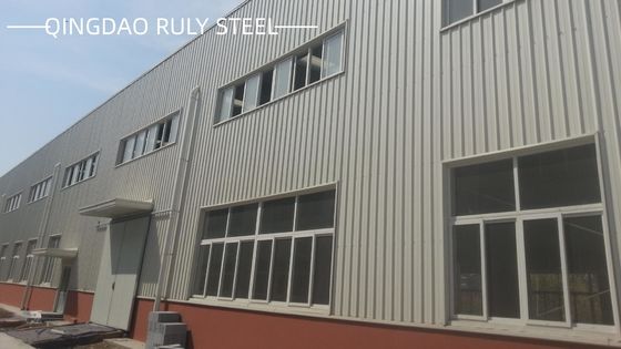 전공 / 전공 가벼운 금속 프레임 빌딩 철강 구조 작업장