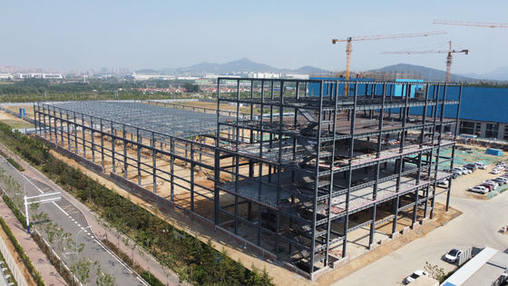 산업용 샌드위치 패널 조립식 강철 창고