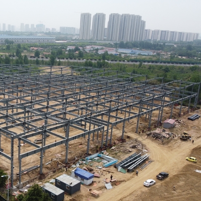 ASTM A36 가벼운 강철 구조 창고 50 년 수명