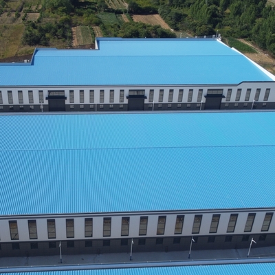 ASTM A36 아연 도금 강철 구조 창고 (50년 수명)