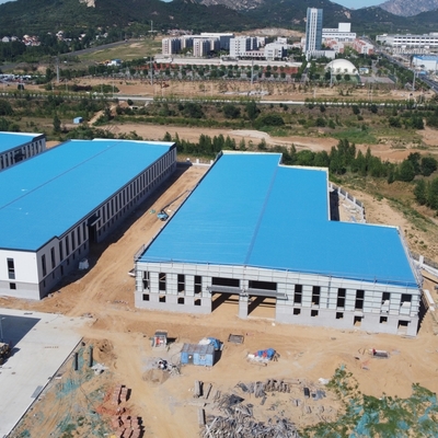 Q355B 알루미네이트 주황 접착장과 함께 전공 철강 구조물 창고