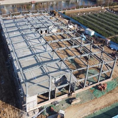 Prefab 강철 구조 작업실 Q355 강철 맞춤형 CE 인증