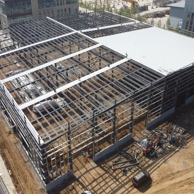 맞춤식 철강 구조 창고 Q235B Q355B 50 년 수명