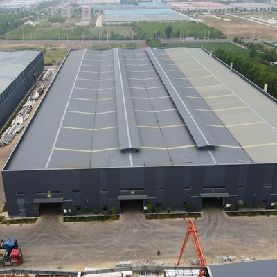 시멘트 공장 저장용 중공제철 구조물 창고 Q235B/Q355B 철강