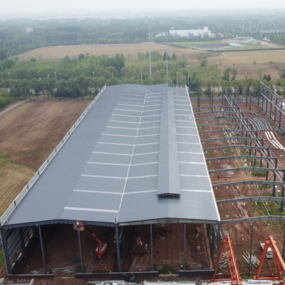 프리팩트 철강 구조 작업장 Q235B Q355B ASTM A36 50 년 수명