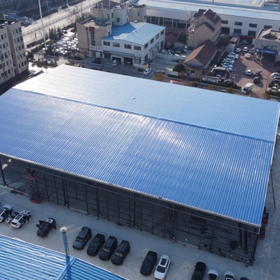 차량 유지보수용 철근 프레임 차고 워크샵 Q235B Q355B