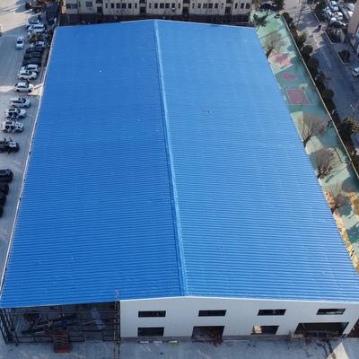 Q355B Z형 펄린 1.8mm 진열 철강 구조 창고