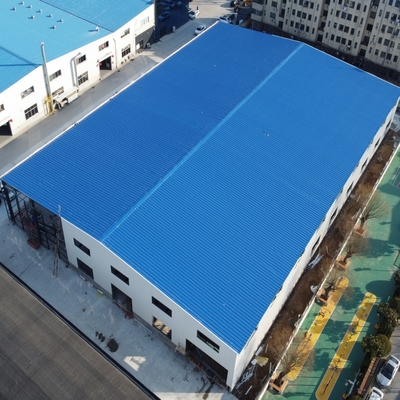 맞춤형 조립식 강철 구조 창고 30000SQM, 낮은 유지 보수