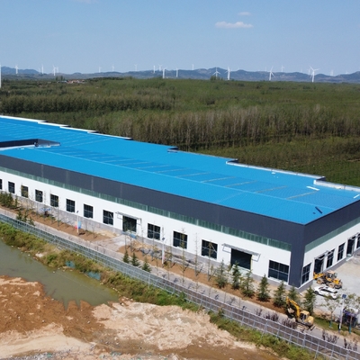 ASTM A36 강철 구조 창고 조립식 금속 프레임 건물