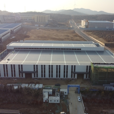 H형강을 사용한 조립식 강철 구조 창고 건설