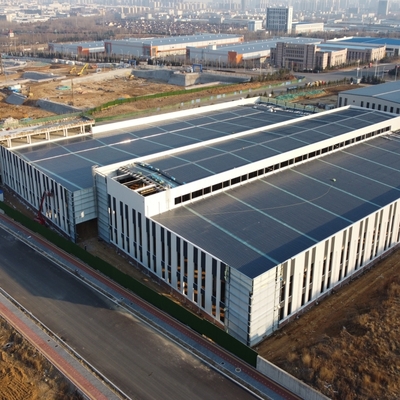 맞춤형 조립식 강철 구조 창고 30000SQM, 낮은 유지 보수