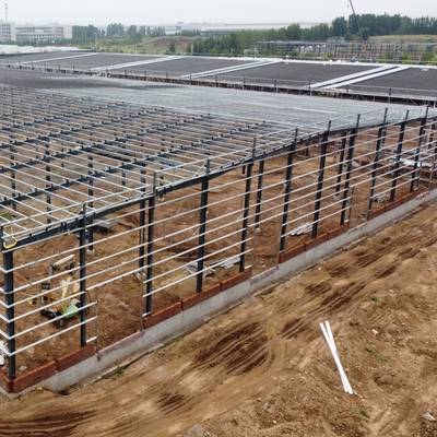 전공형 가벼운 철강 구조 창고 Q235B Q355B ASTM A36