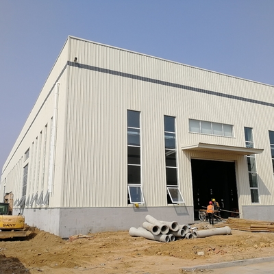 ASTM A36 강철 구조 창고 조립식 금속 프레임 건물