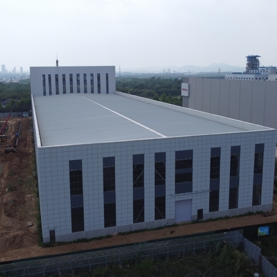 Q235B Q355B 전공 철강 구조 공장 건물 50 년 수명