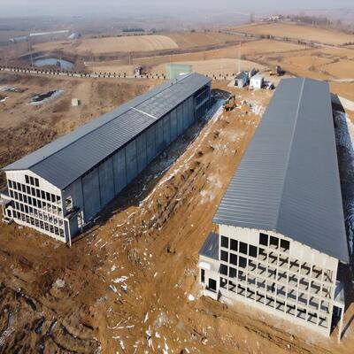 전조 철강집 닭고기집 철강 건물 농장 철강 구조 닭고기집