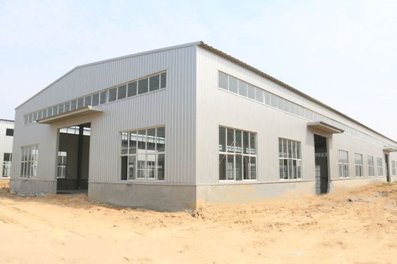 전공 / 전공 가벼운 금속 프레임 빌딩 철강 구조 작업장